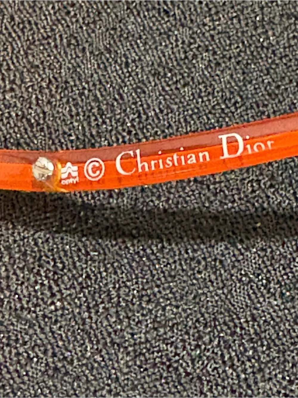 2 VTG pairs Christian Dior 2271 glasses frames (one pair is broken) see photos